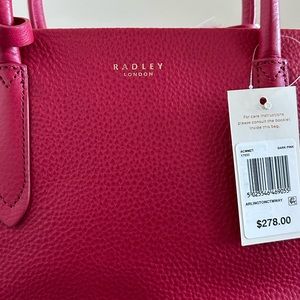 Radley London bag, Dark Pink